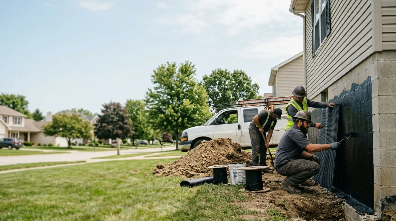 Basement Waterproofing in Le Claire, IA near me